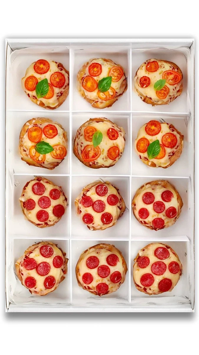 Ассорти мини-пицца Пеперони и Маргарита — доставка боксов Нижний Новгород