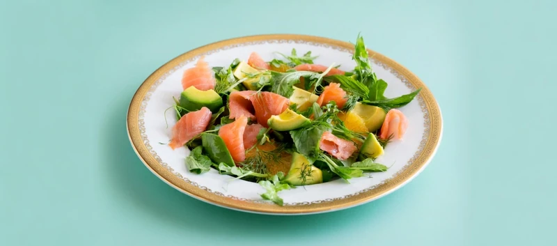 Салат с лососем — доставка боксов Нижний Новгород