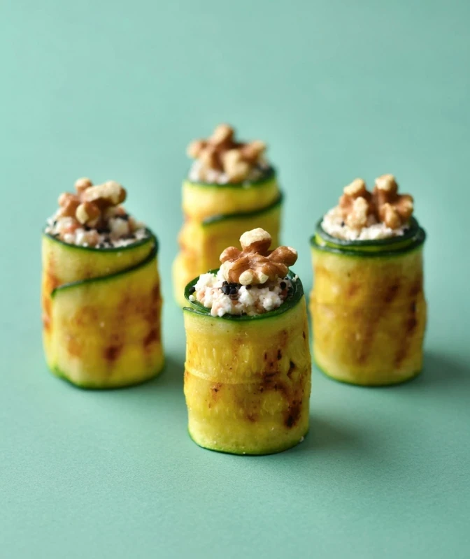 Рулетики из баклажана с сырным муссом — доставка боксов Нижний Новгород