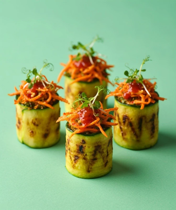 Рулетики из баклажана с морковью по-корейски — доставка боксов Нижний Новгород