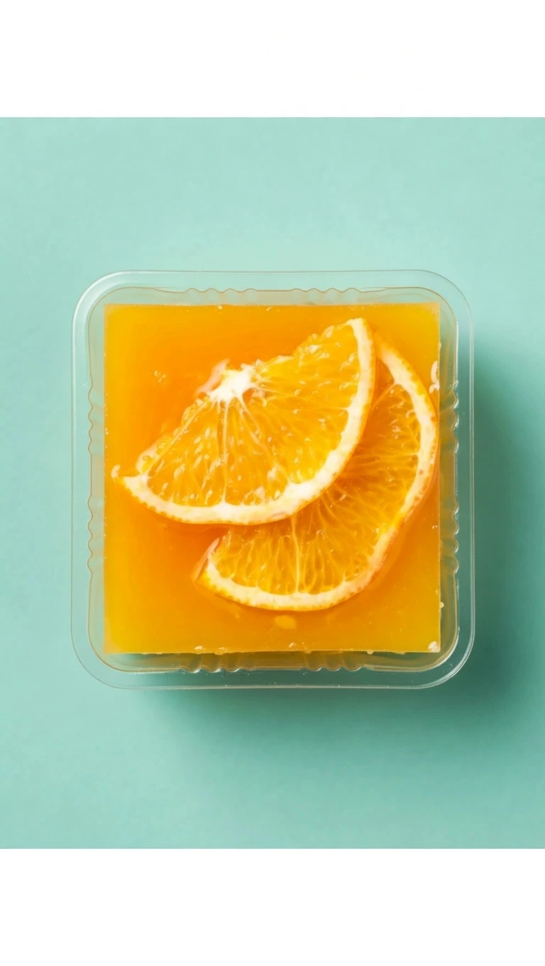 Мандариновая панна-котта