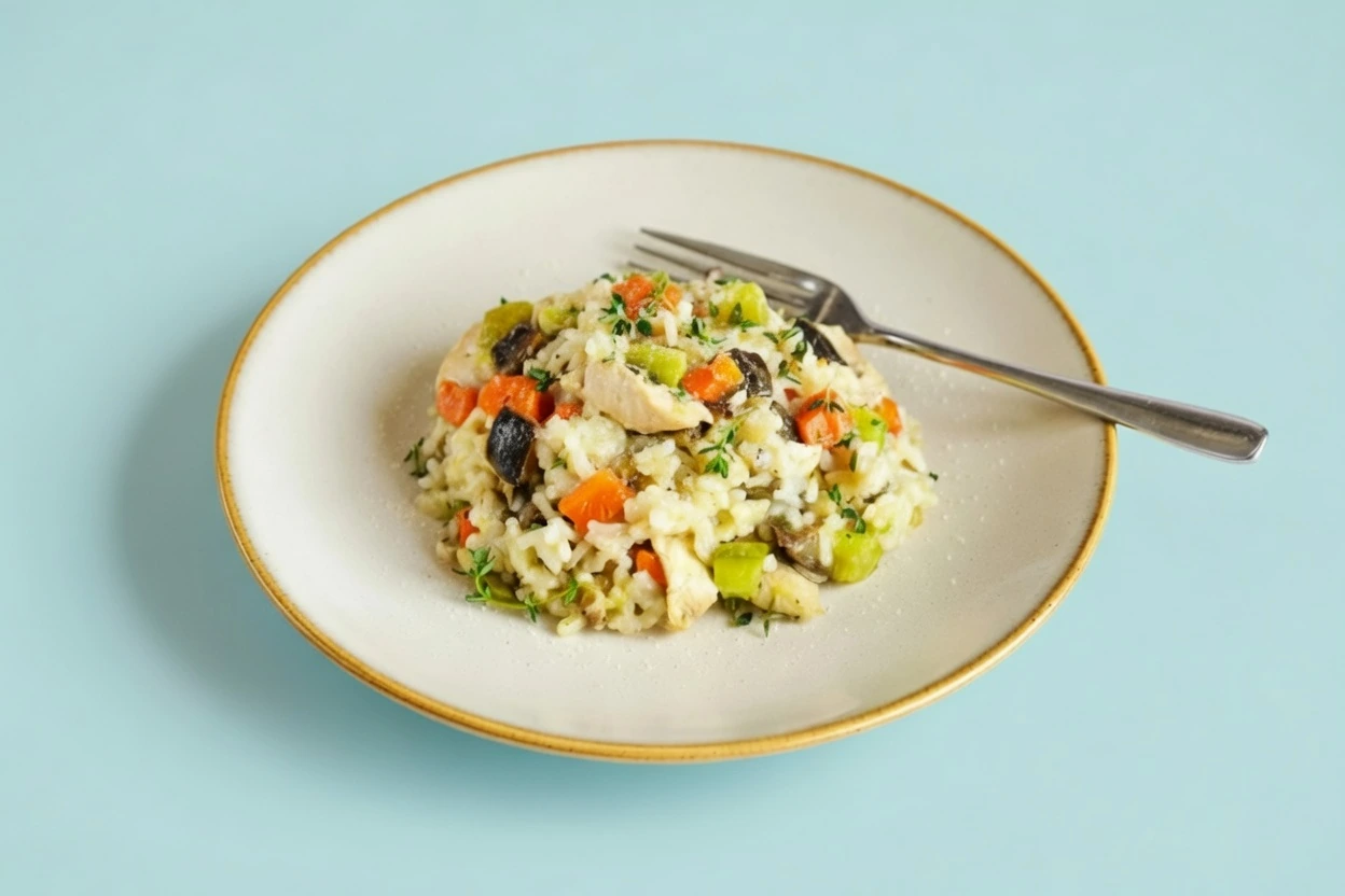 Овощное ризотто
