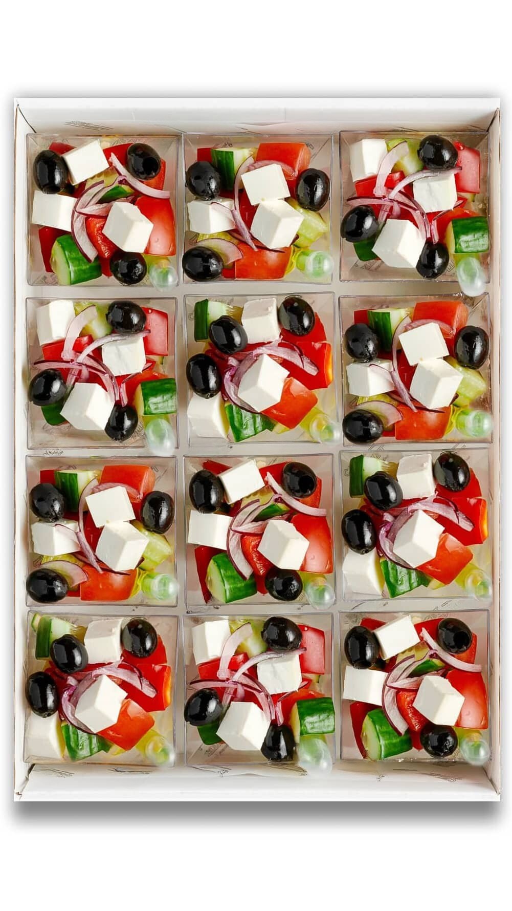 Мини-салаты «По-гречески»