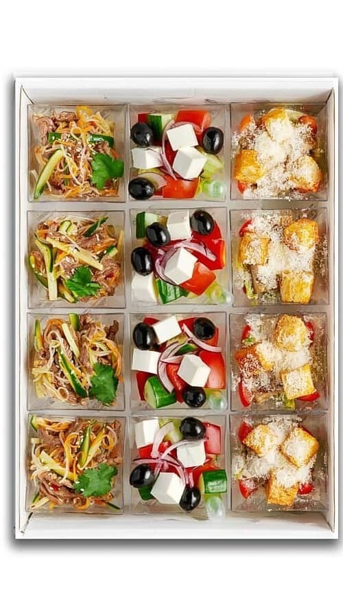 Ассорти мини-салатов №1