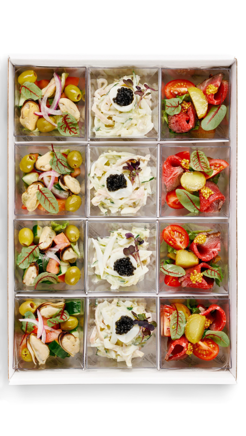 Ассорти мини-салатов №2