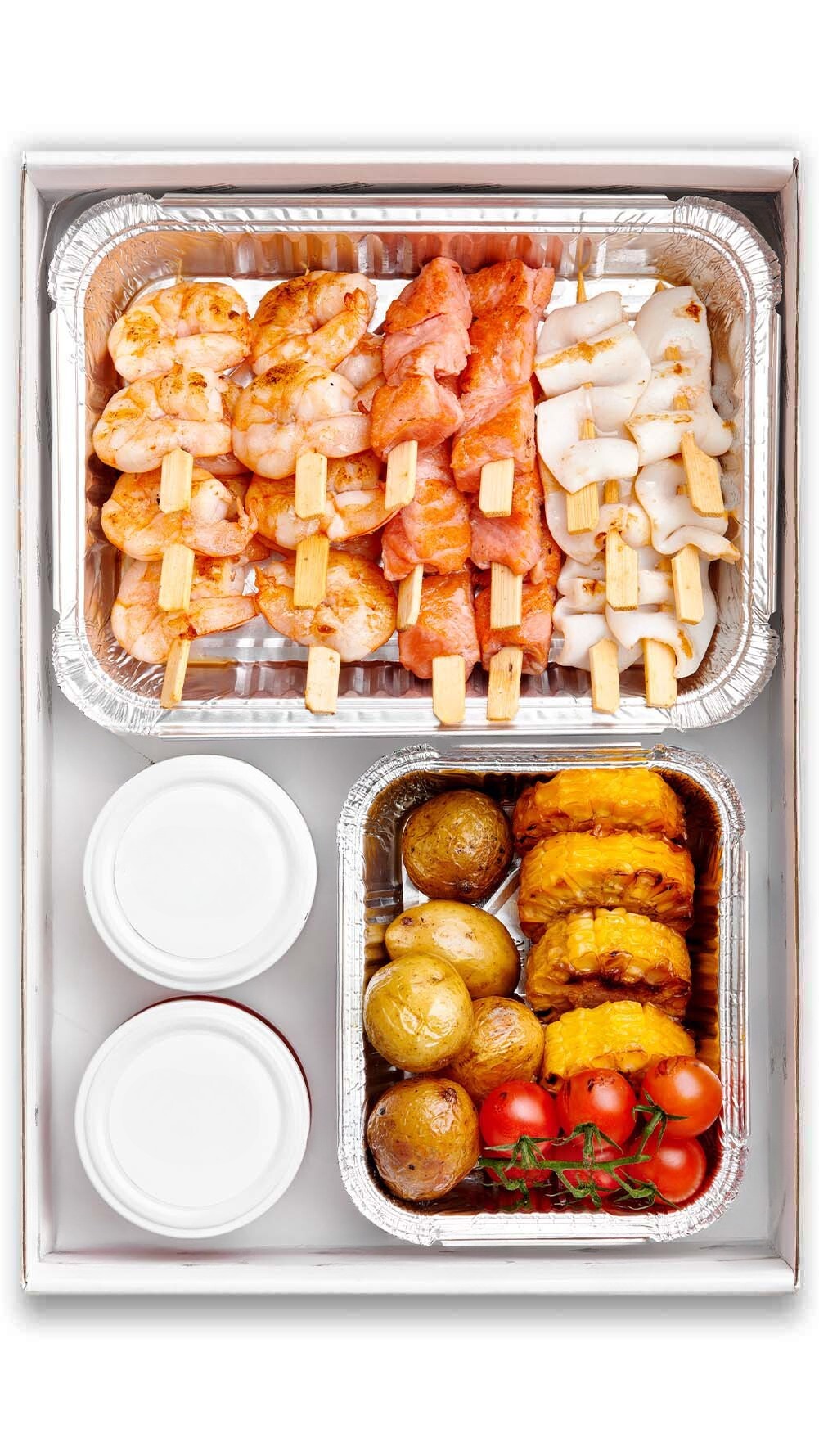 Ассорти шашлычков «морской»