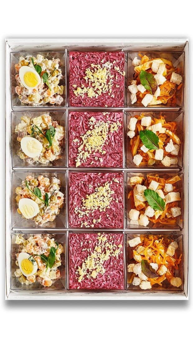 Ассорти мини-салатов №3