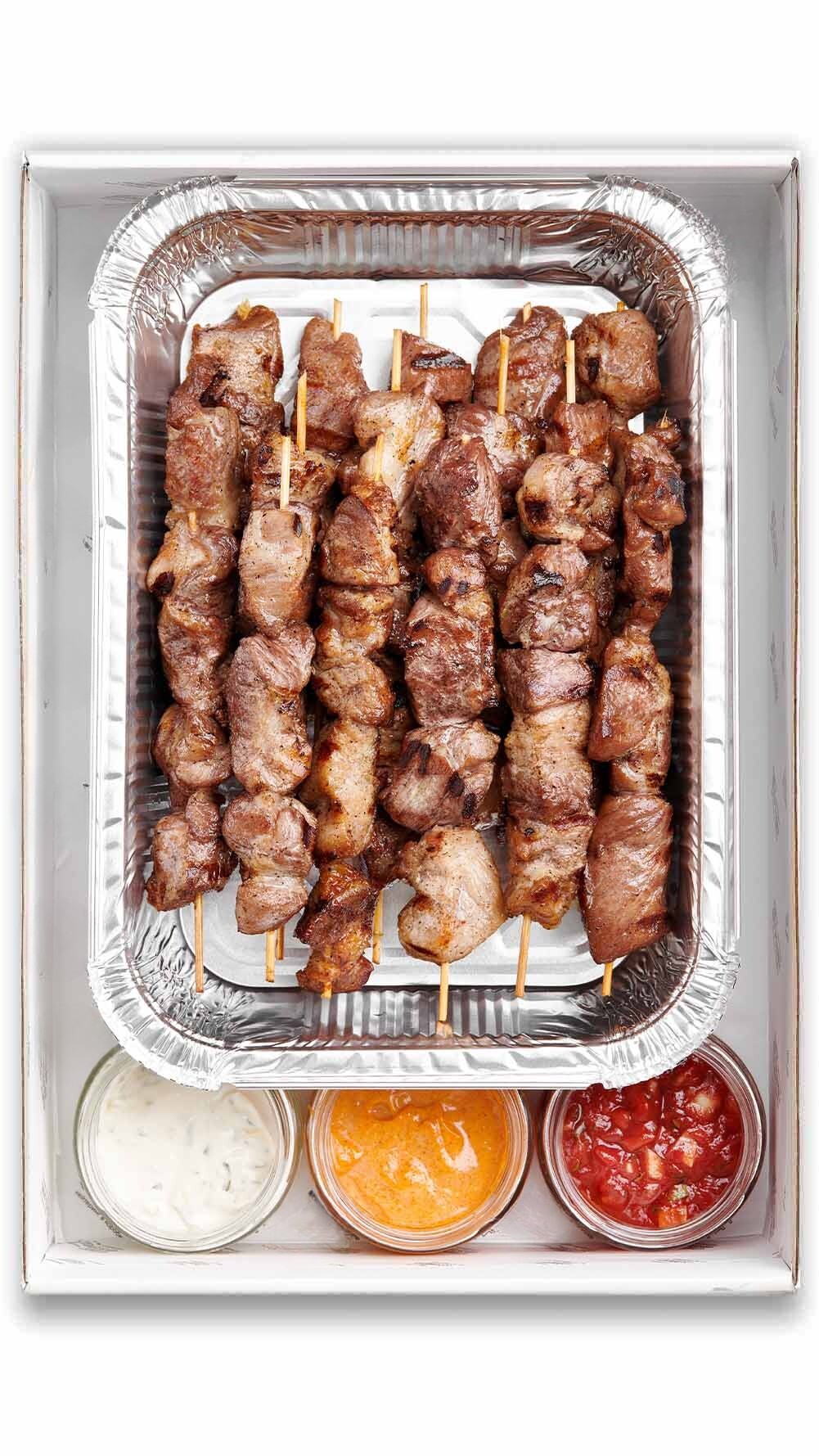 Сет свиных шашлычков