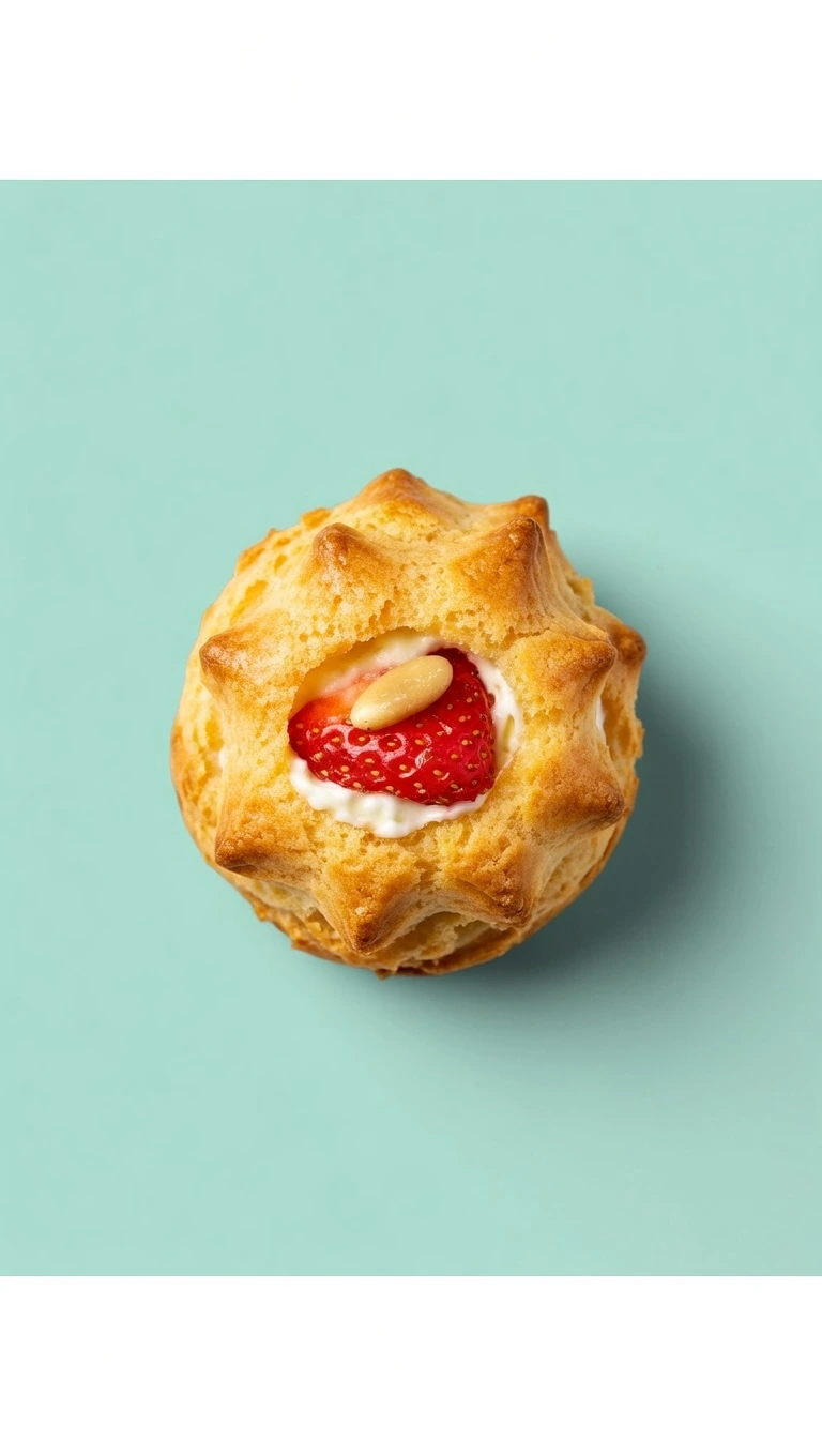 Профитроль с крем-чизом