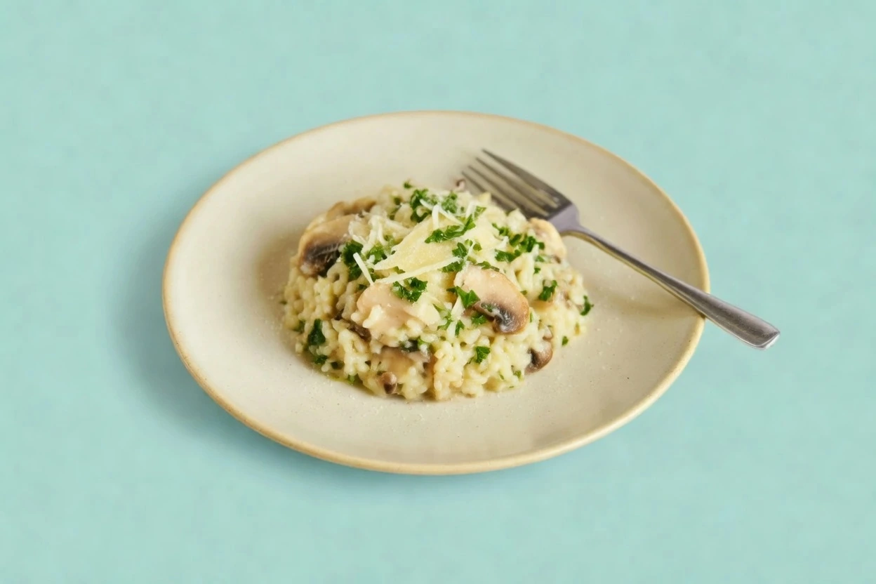 Ризотто с белыми грибами